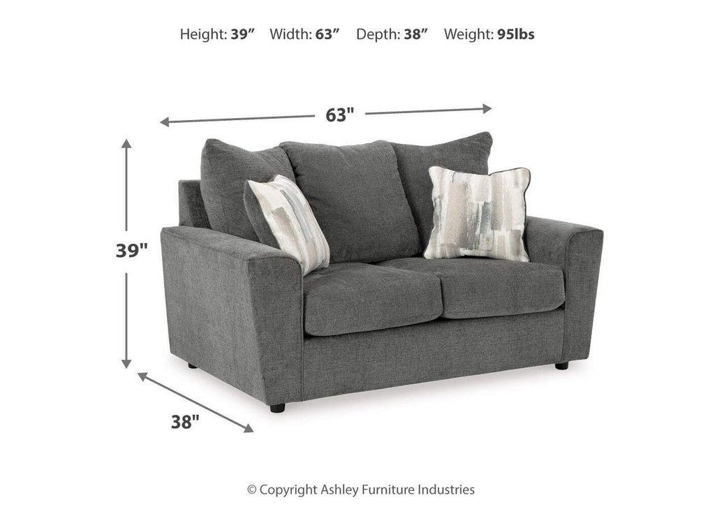 Stairatt Loveseat dimensions