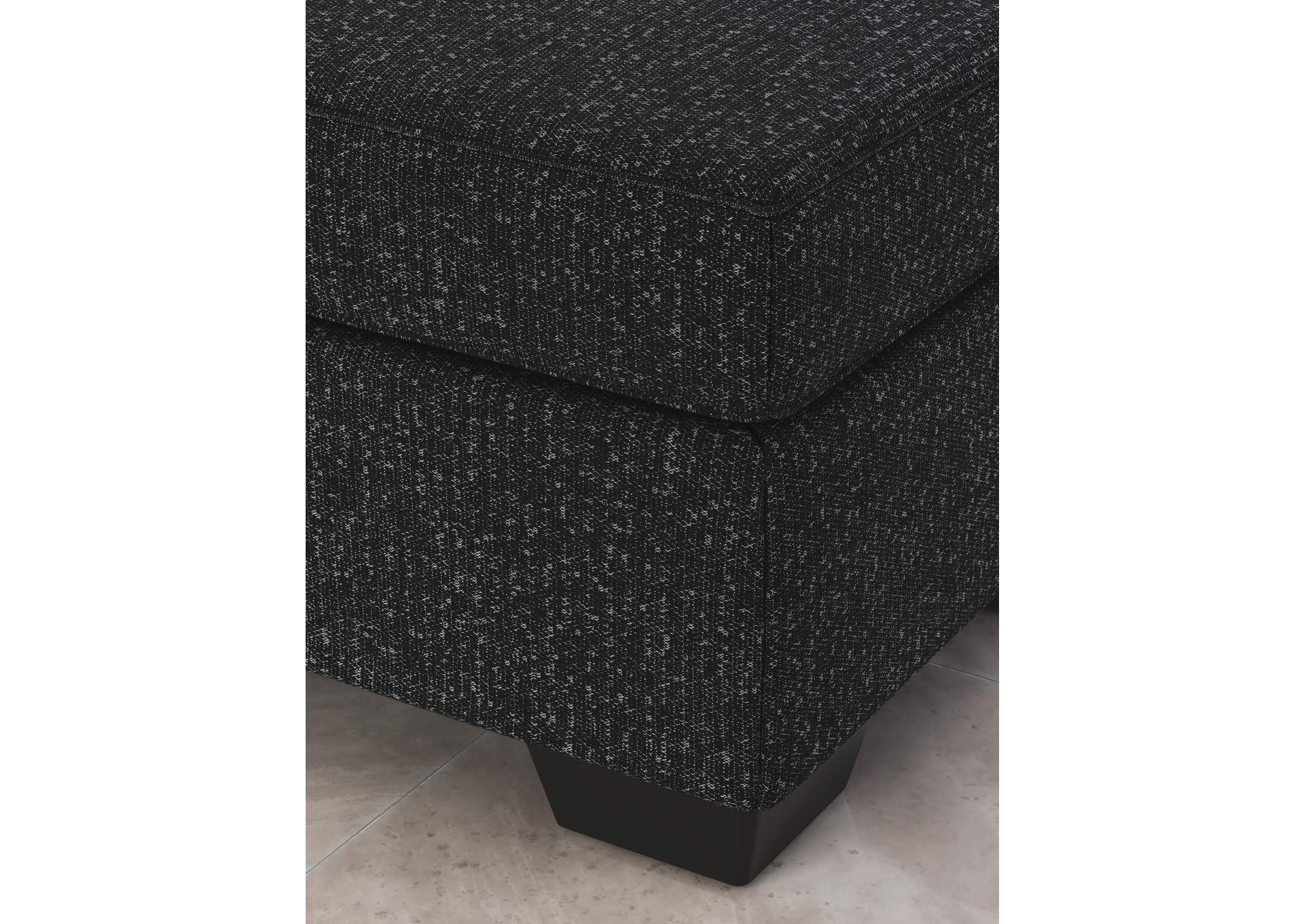Jasmine Peaks Ottoman detail