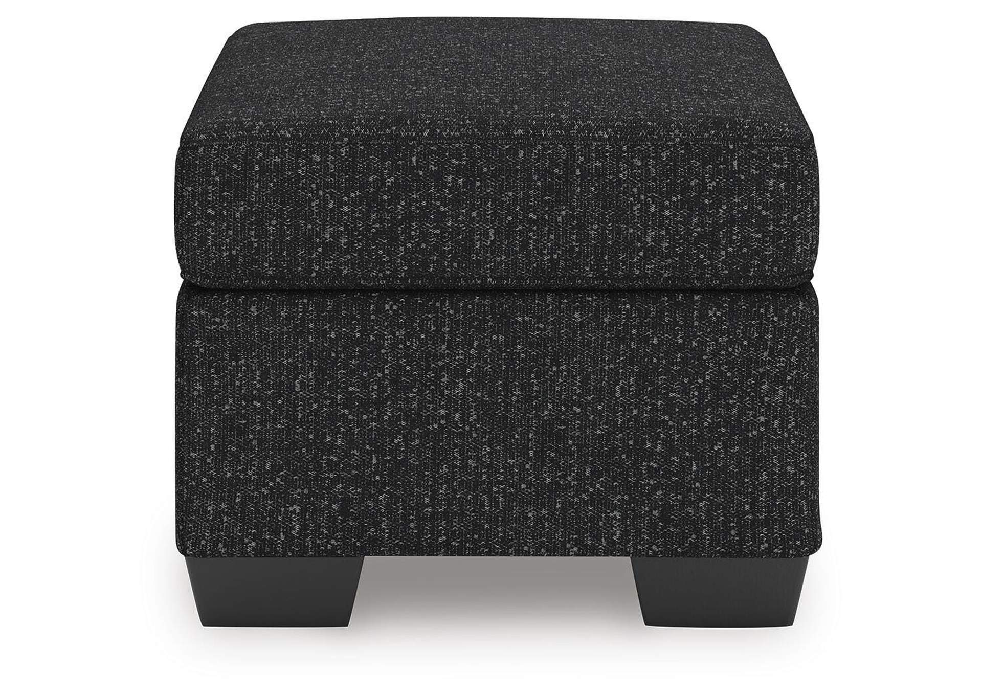 Jasmine Peaks Ottoman side view