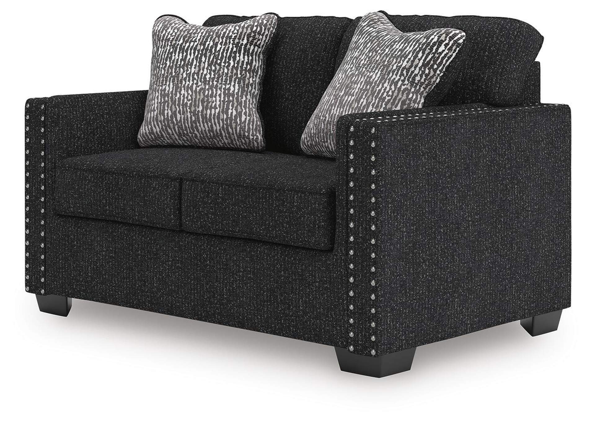 Jasmine Peaks Loveseat angled view