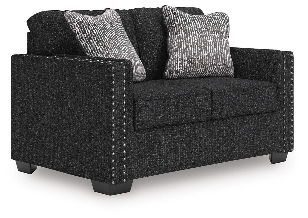 Jasmine Peaks Loveseat angled view