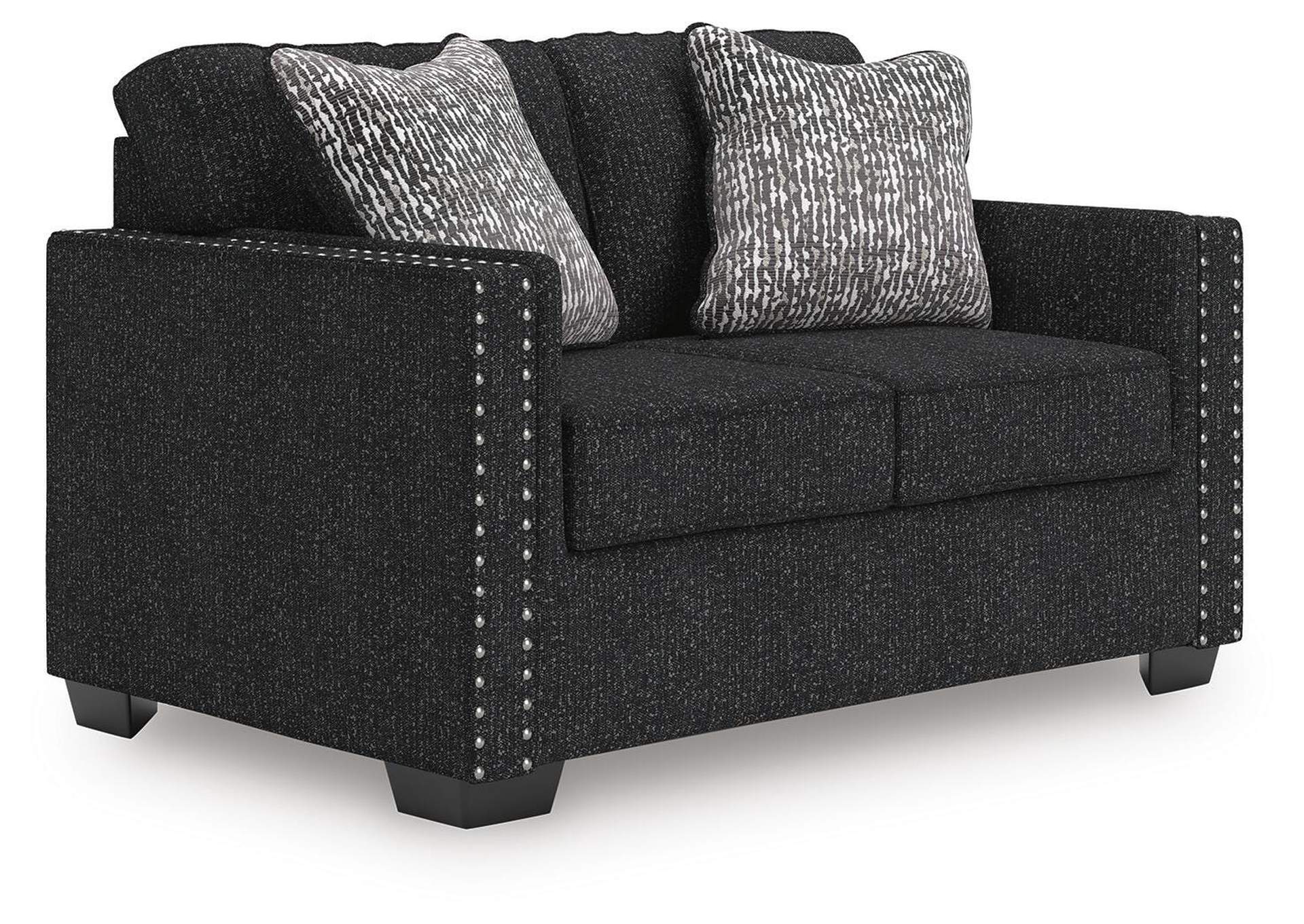 Jasmine Peaks Loveseat angled view
