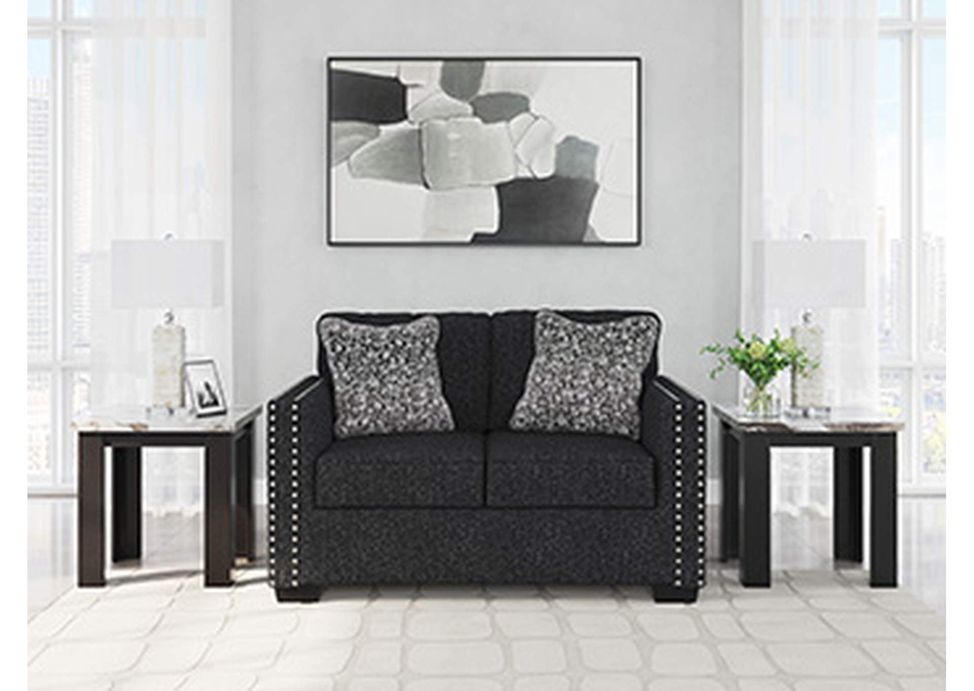 Jasmine Peaks Loveseat