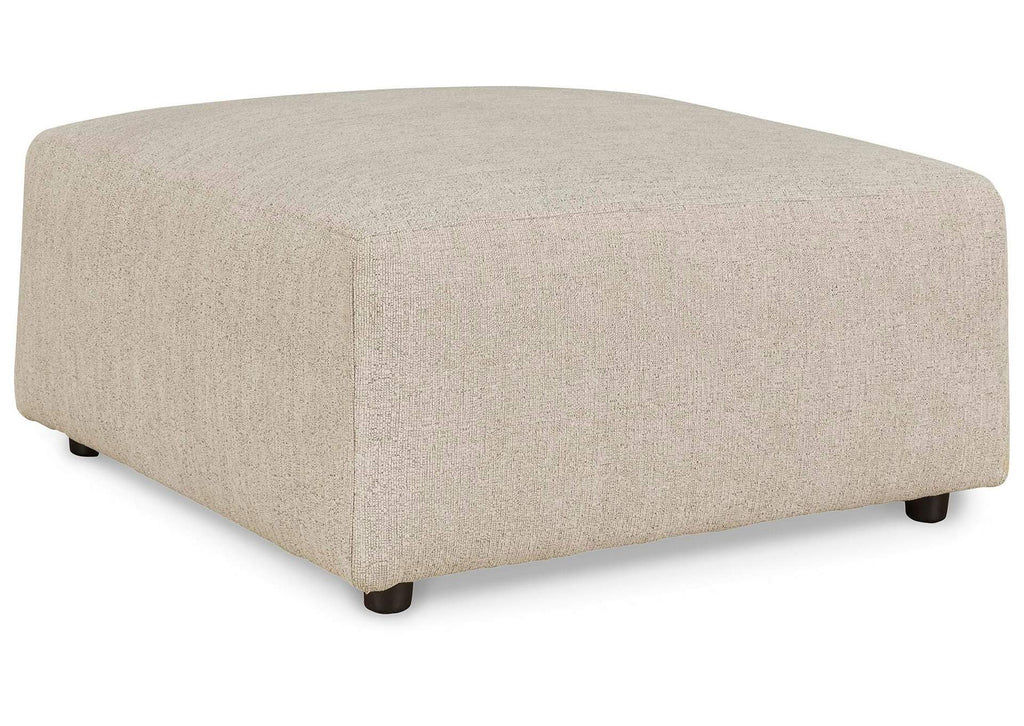 Edenfield Oversized Accent Ottoman angled view