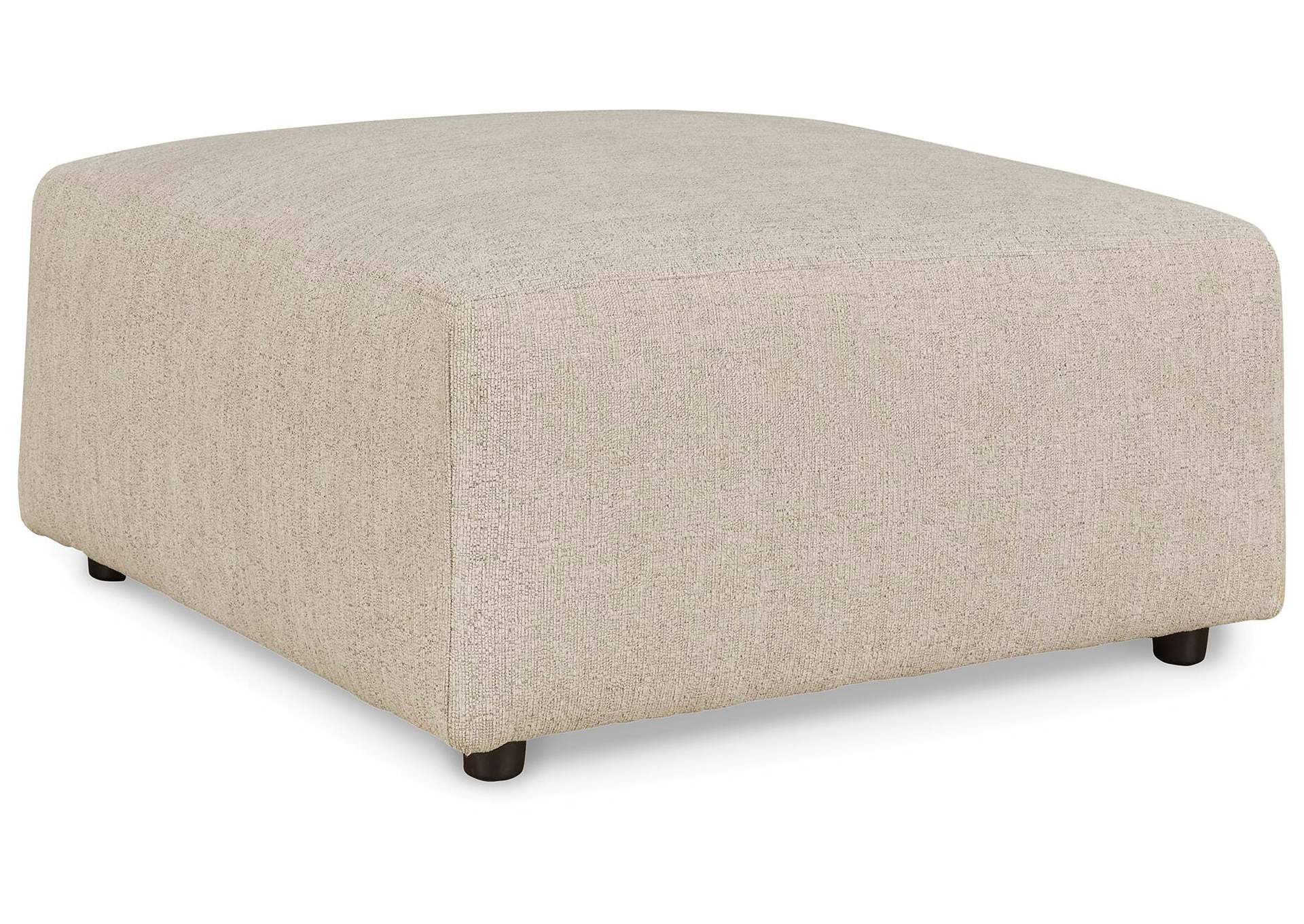 Edenfield Oversized Accent Ottoman angled view