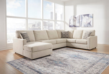 Edenfield sectional, 3-Piece Sectional with Chaise · Left-Facing Chaise · 136 × 88 × 38 in, view 1