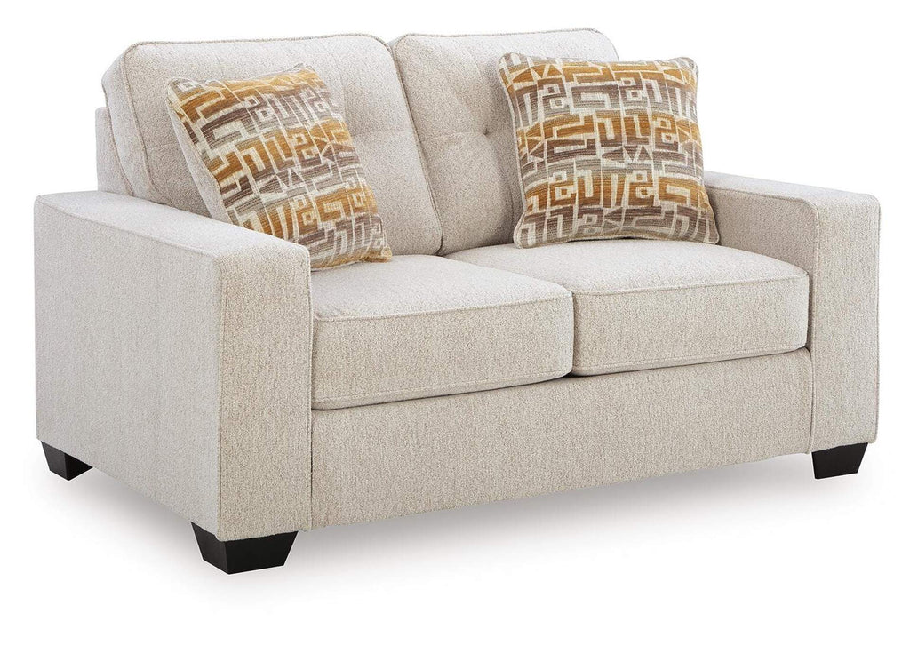 Storrow Sofa and Loveseat angled view