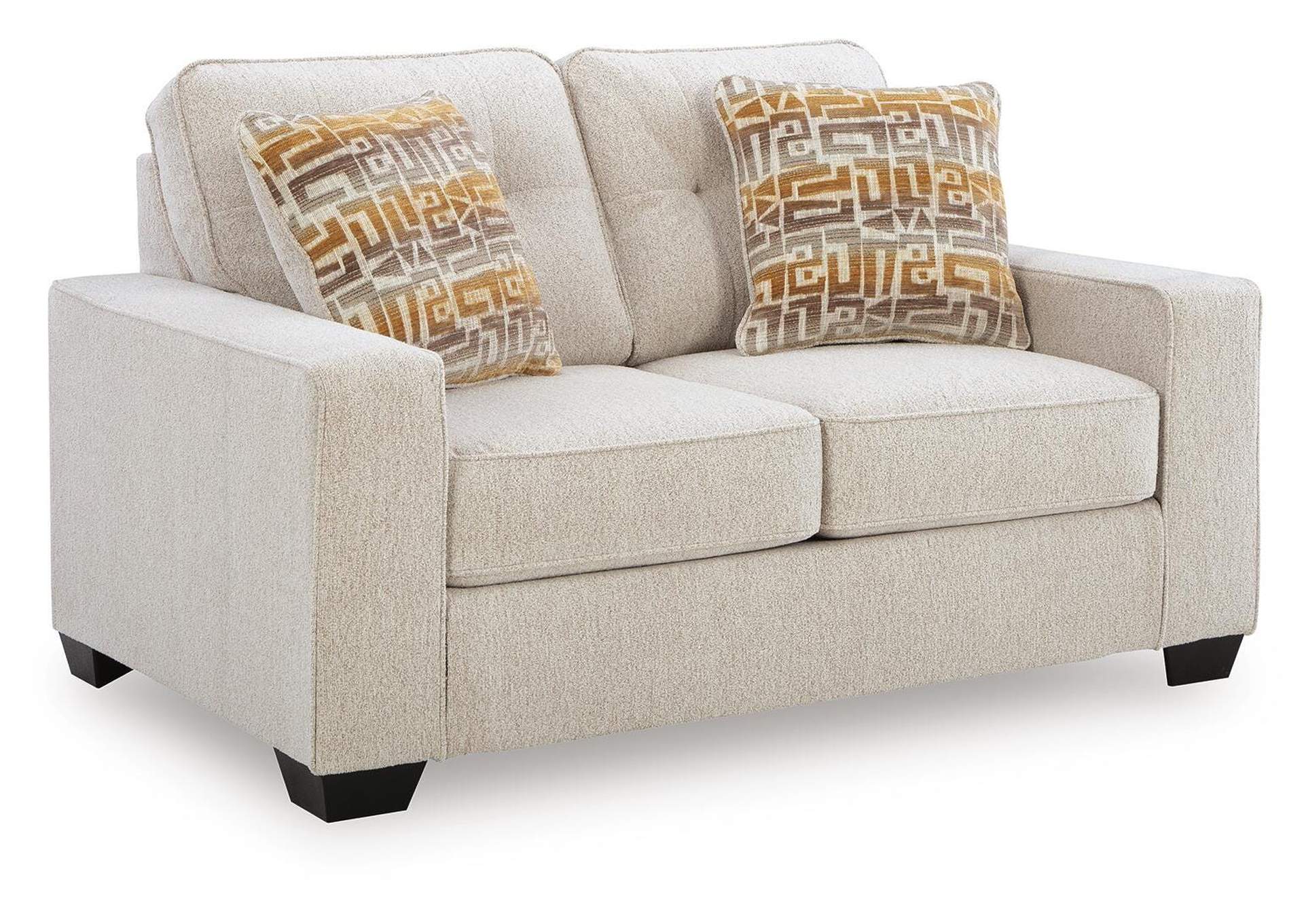 Storrow Sofa and Loveseat angled view
