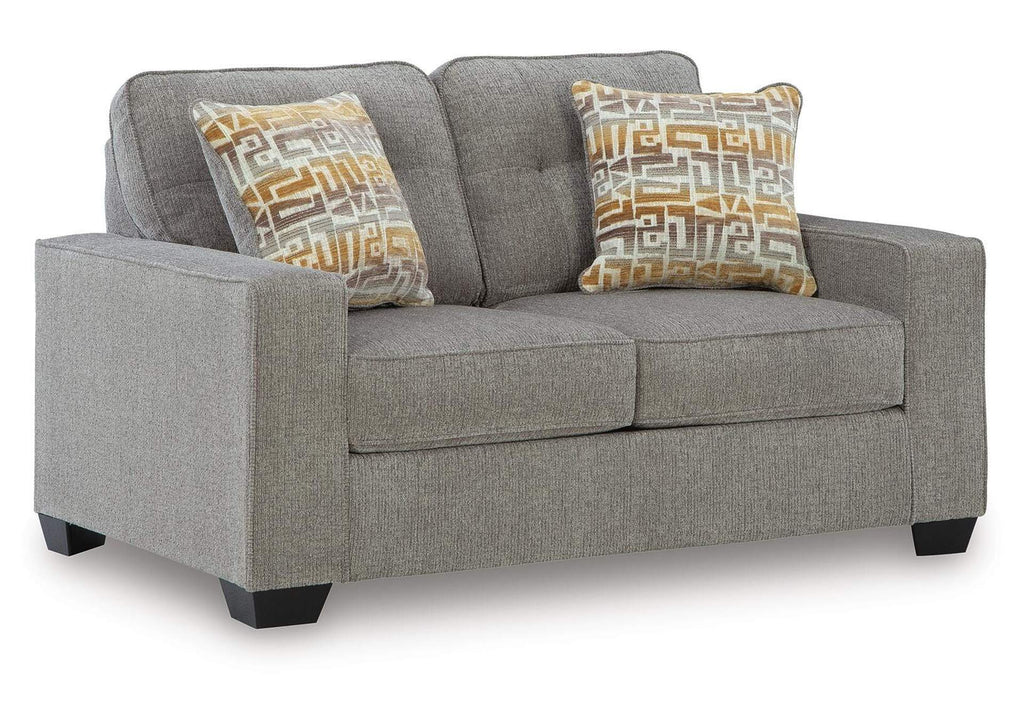 Larimer Loveseat angled view