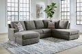 O'Phannon sectional, 2-Piece Sectional with Chaise · Right-Facing Chaise · 124 × 86 × 38 in, view 1