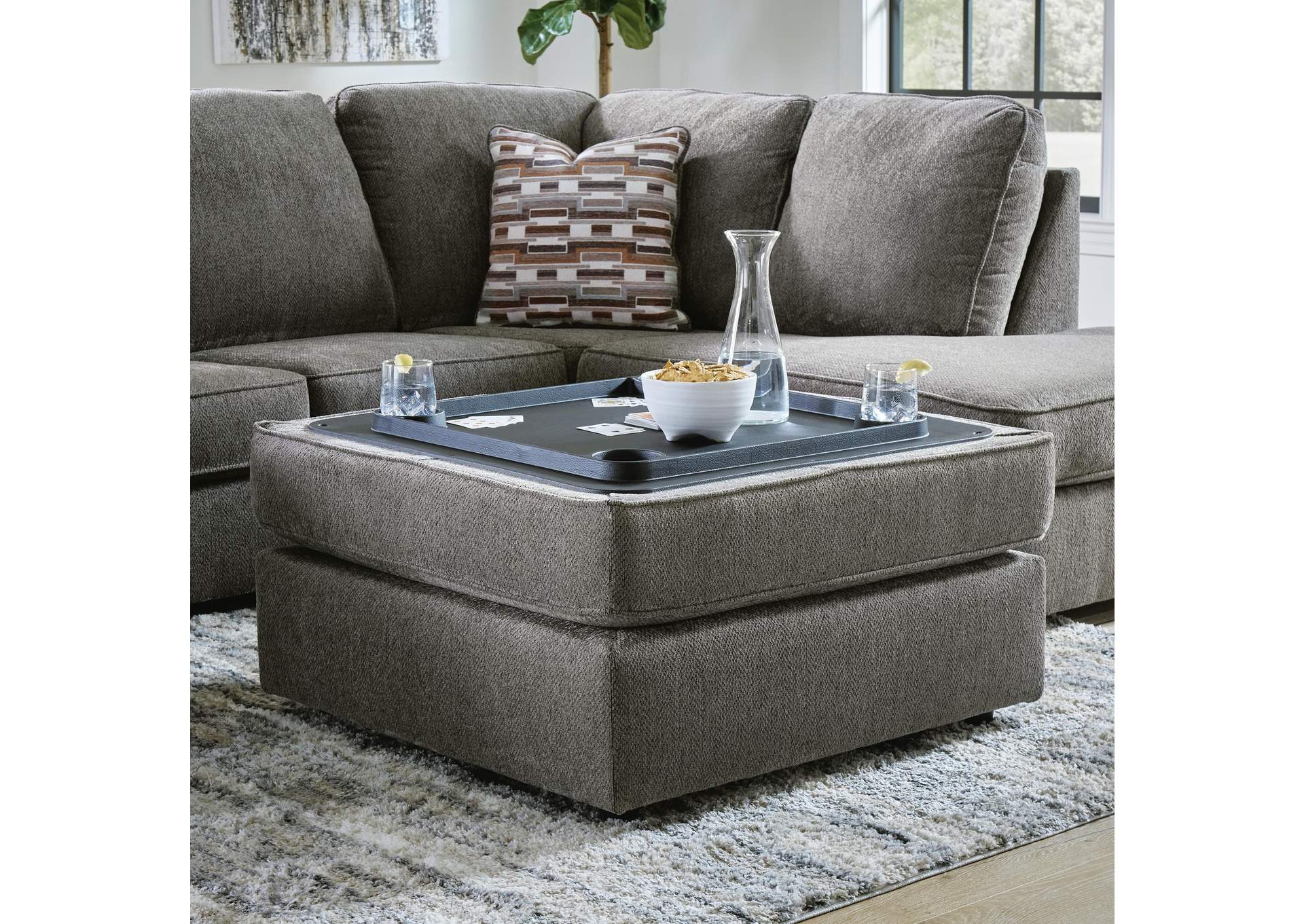 O'Phannon Ottoman With Storage detail
