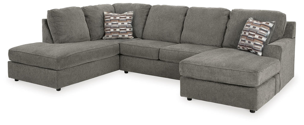 O'Phannon sectional, 2-Piece Sectional with Chaise · Left-Facing Chaise · 124 × 86 × 38 in, view 2