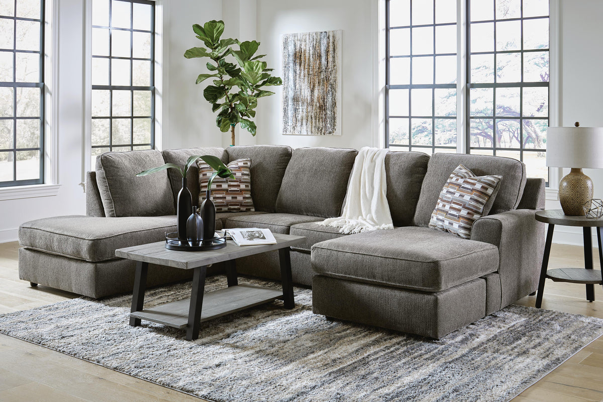 O'Phannon sectional, 2-Piece Sectional with Chaise · Left-Facing Chaise · 124 × 86 × 38 in, view 4
