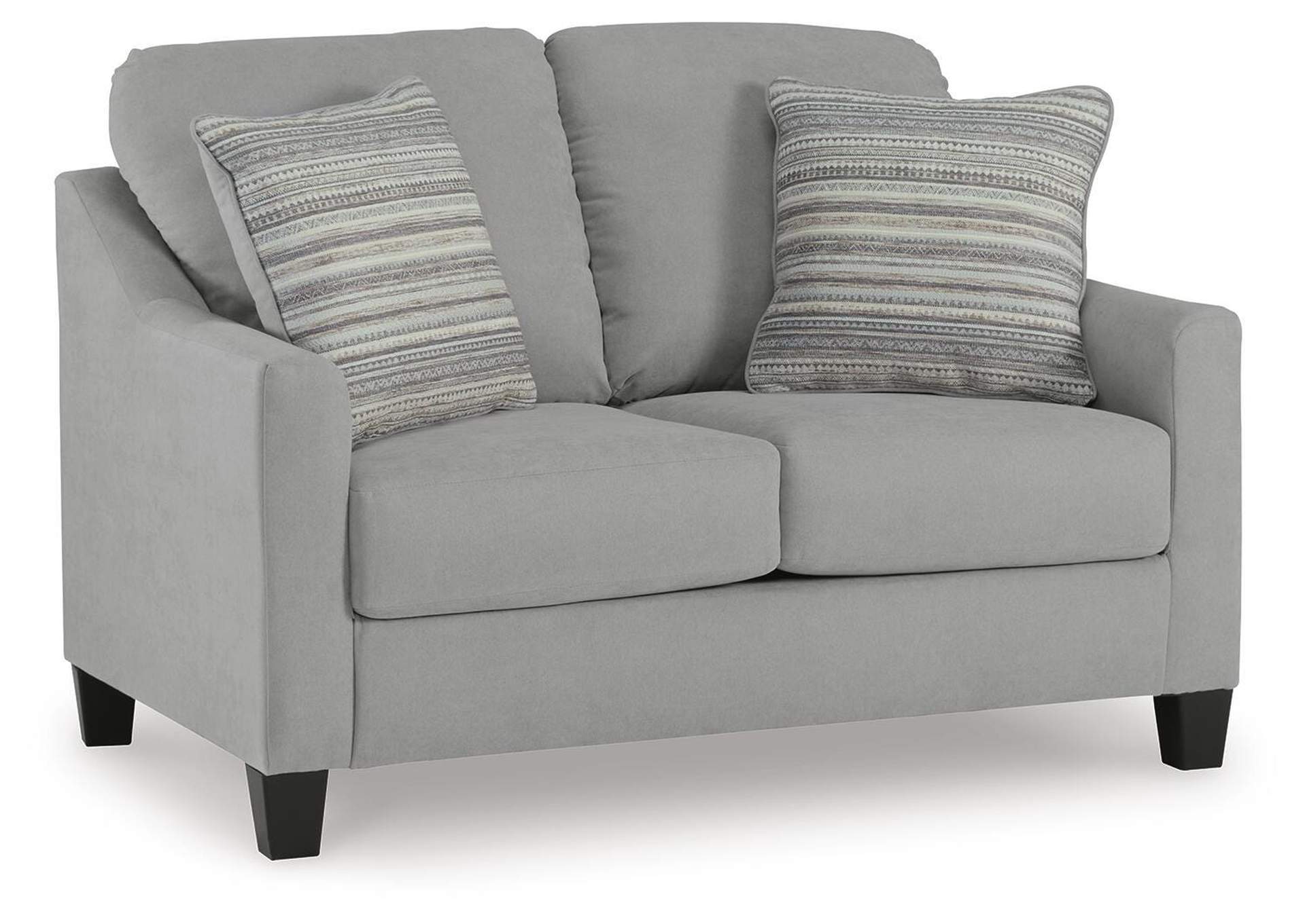 Adlai Loveseat angled view