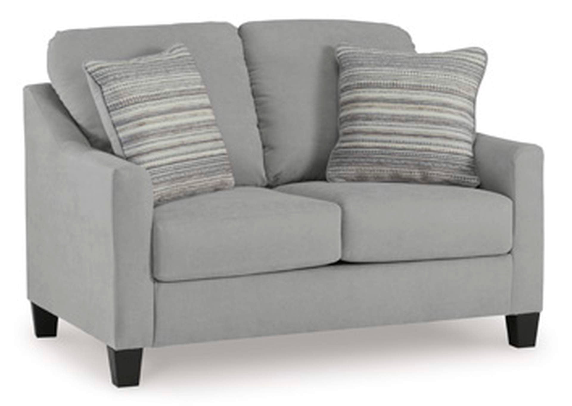 Adlai Loveseat angled view