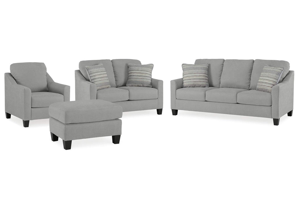 Adlai Sofa, Loveseat, Chair and Ottoman