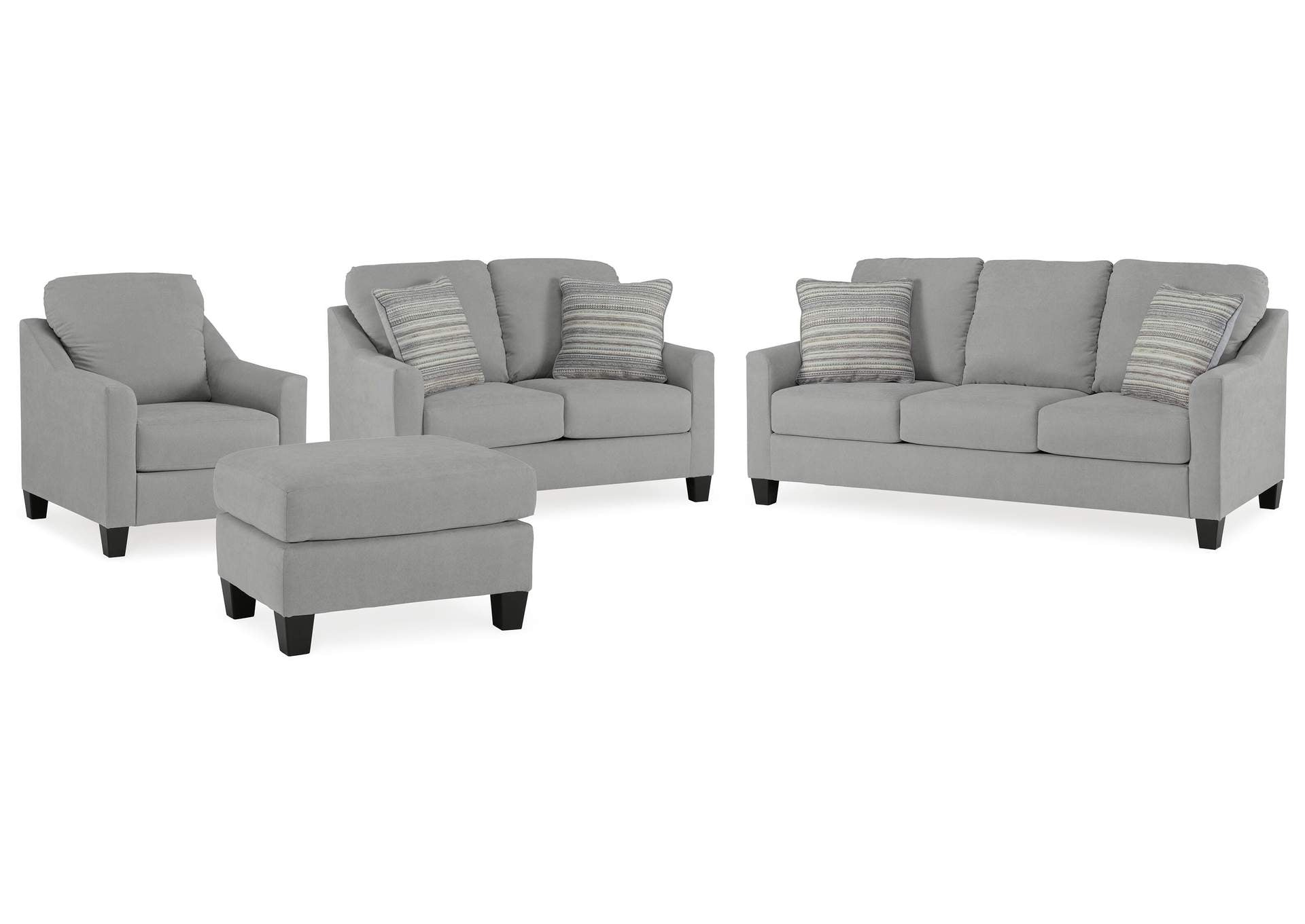 Adlai Sofa, Loveseat, Chair and Ottoman