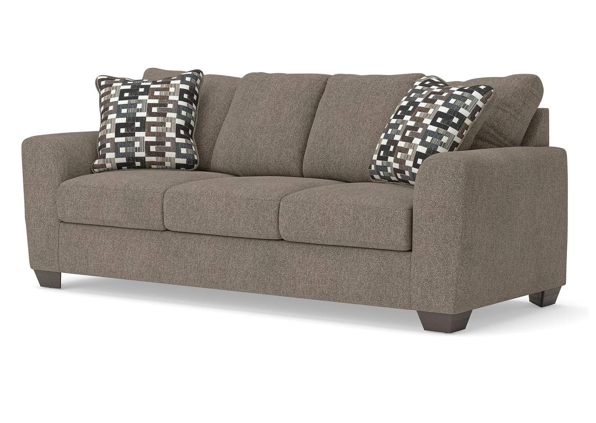 Triston-Peaks Queen Sofa Sleeper angled view