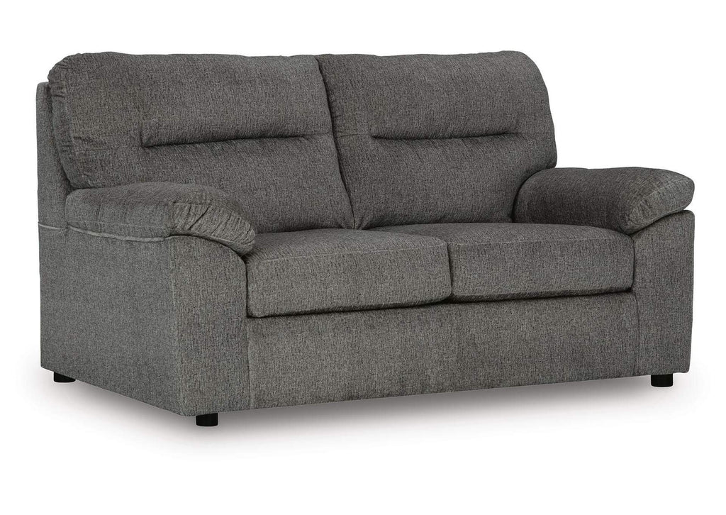 Bindura Loveseat angled view