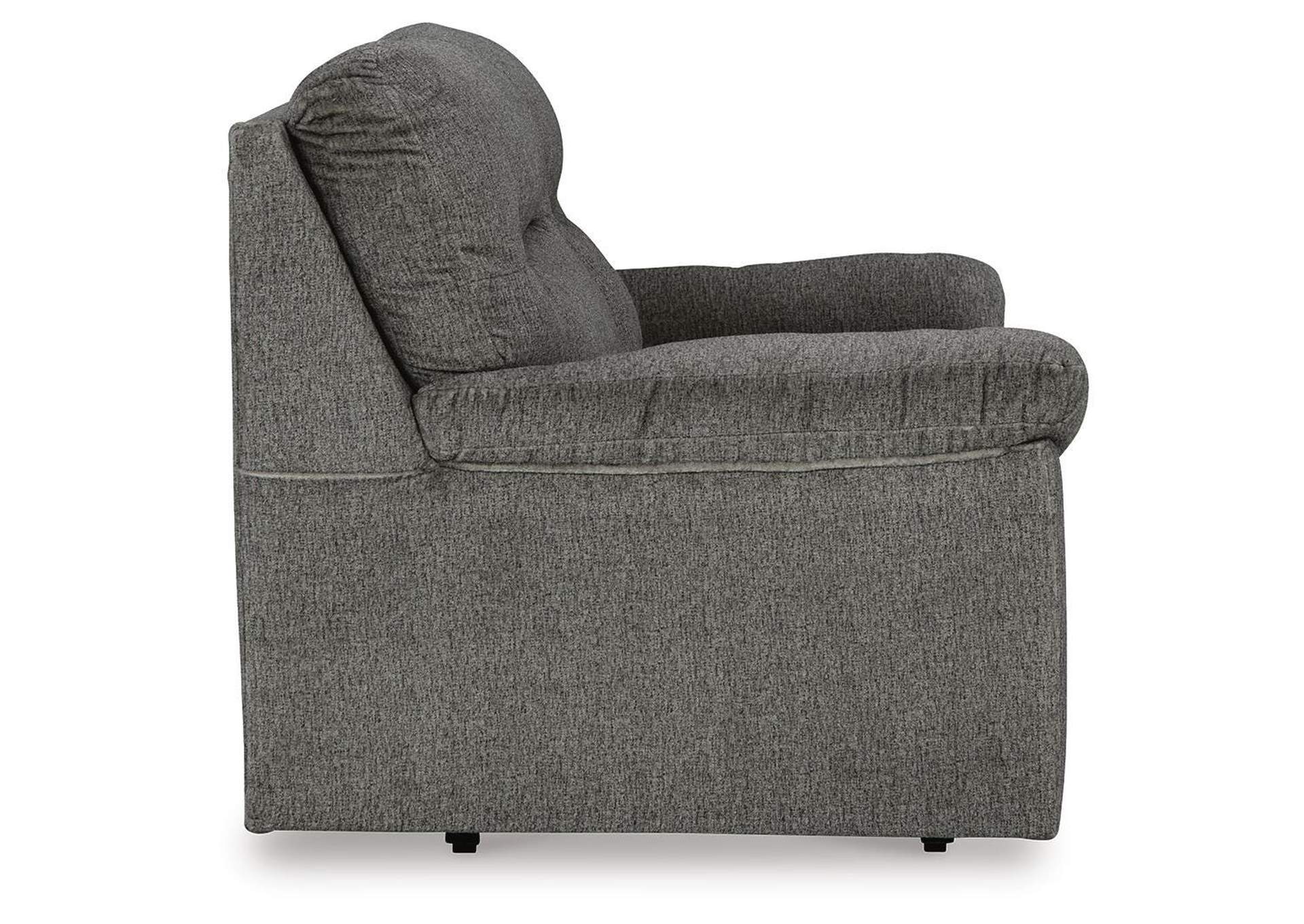 Bindura Glider Loveseat side view