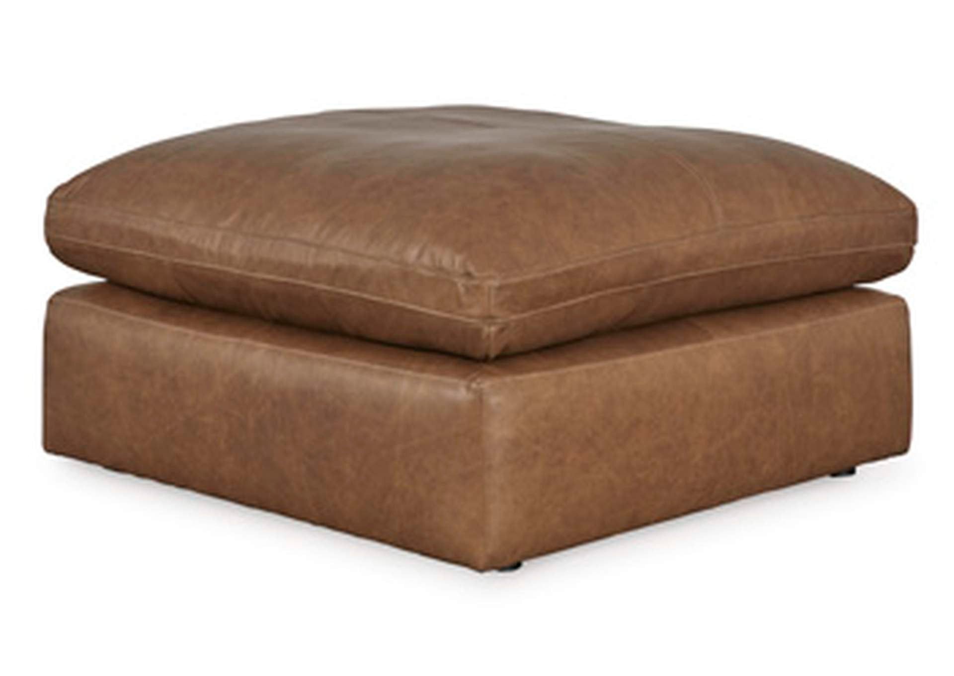 Emilia Oversized Accent Ottoman angled view