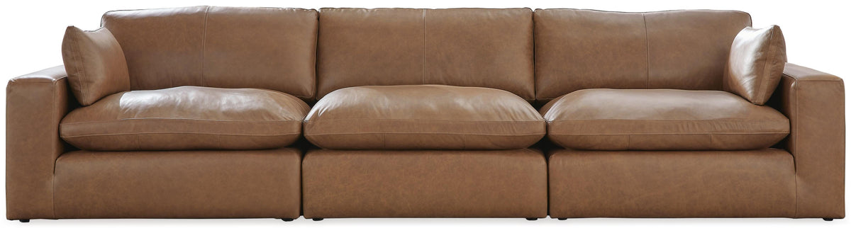 Emilia sectional, 3-Piece Sectional Sofa · 138 × 41 × 36 in, view 1