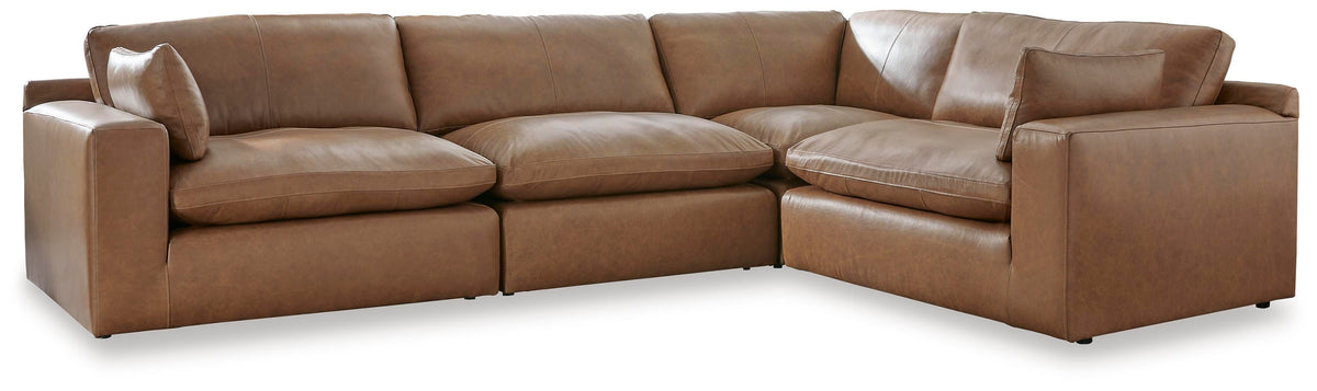 Emilia sectional, 4-Piece Sectional · 130 × 90 × 36 in, view 1