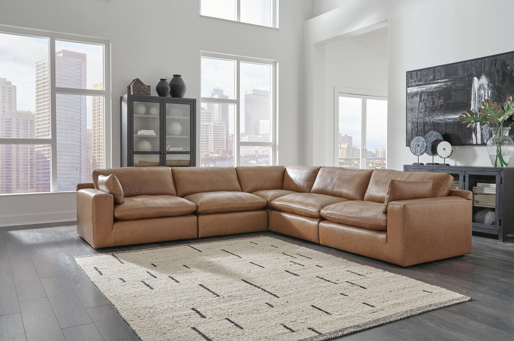 Emilia sectional, 5-Piece Sectional · 130 × 130 × 36 in, view 2
