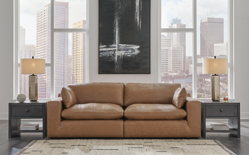 Emilia sectional, 2-Piece Sectional Loveseat · 98 × 41 × 36 in, view 2