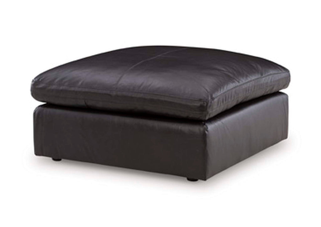 Emilia Oversized Accent Ottoman angled view