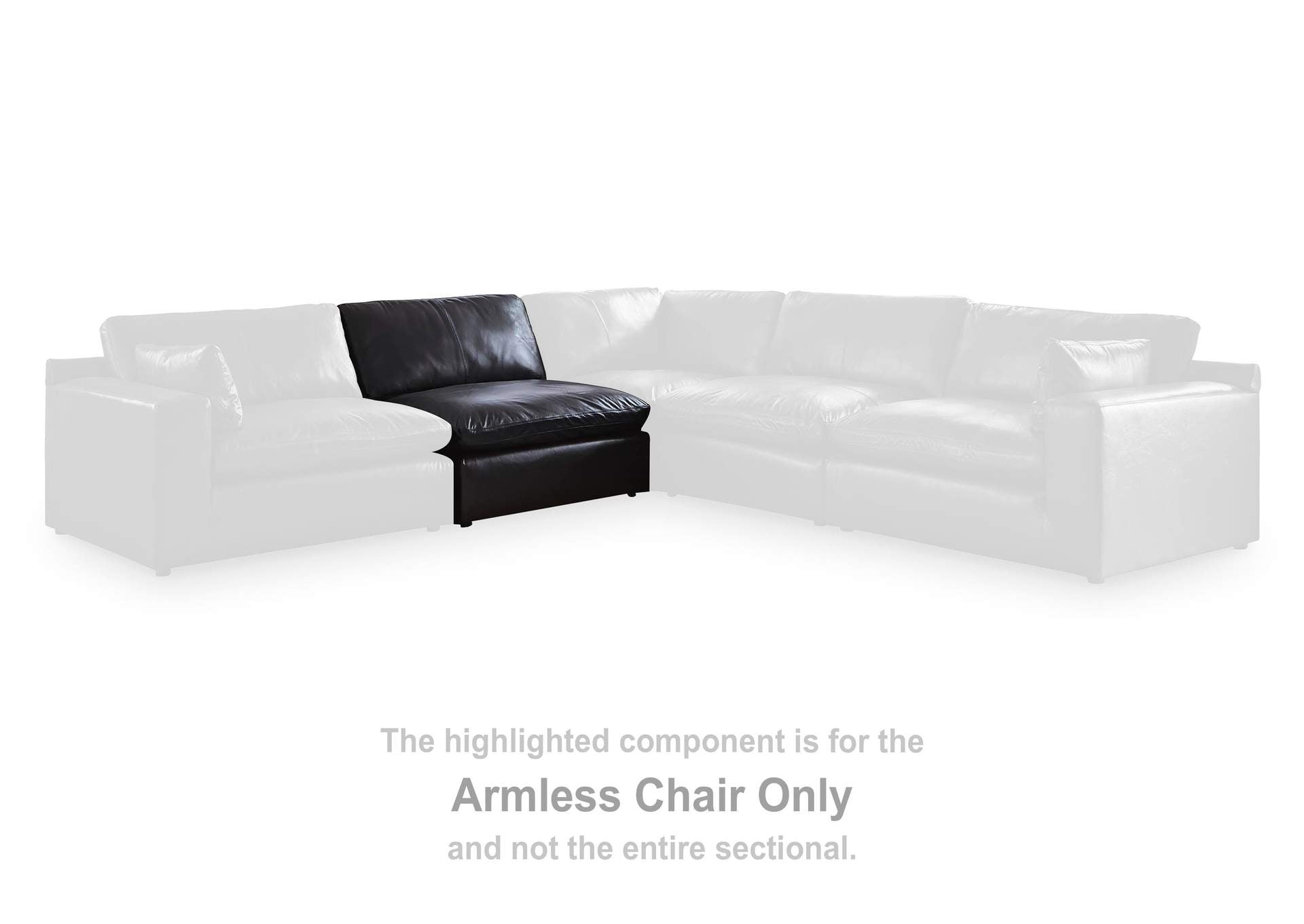 Emilia Leather Modular Sofa and Loveseat