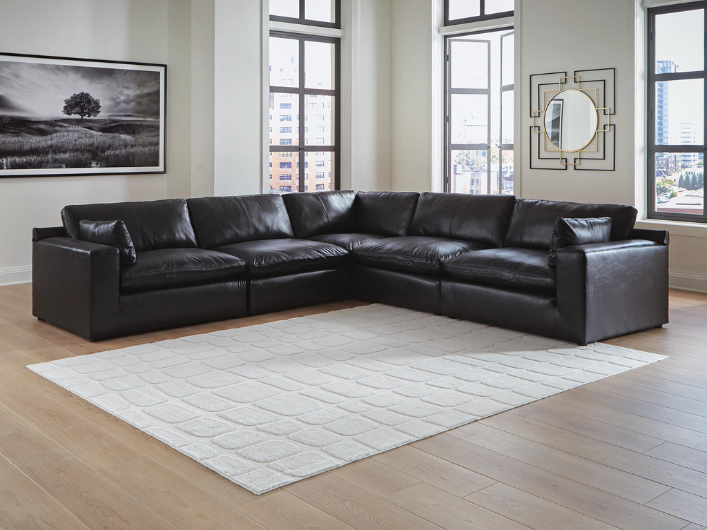 Emilia sectional, 5-Piece Sectional · 130 × 130 × 36 in, view 2
