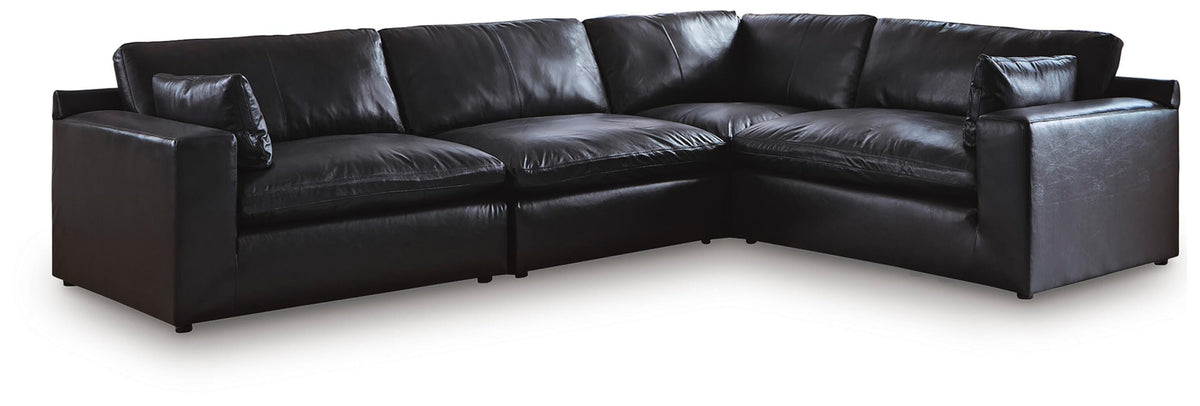 Emilia sectional, 4-Piece Sectional · 130 × 90 × 36 in, view 1
