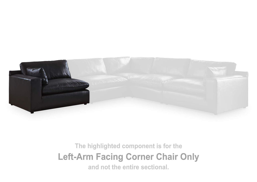 Emilia Leather Modular Sofa and Loveseat
