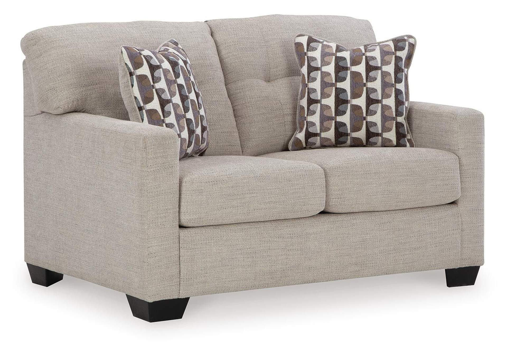 Mahoney Loveseat angled view