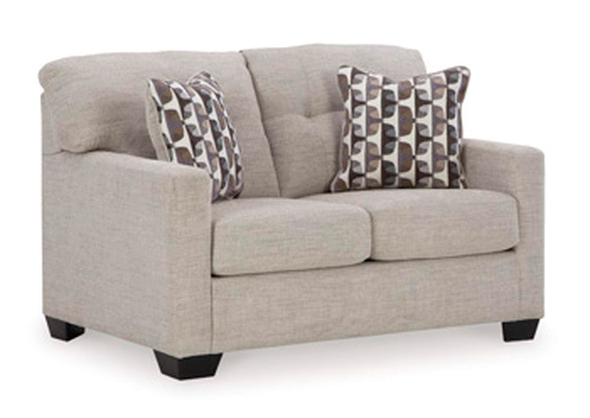 Mahoney Loveseat angled view