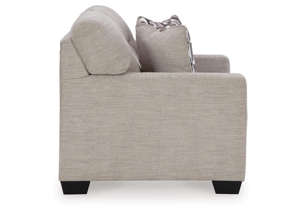 Mahoney Loveseat side view