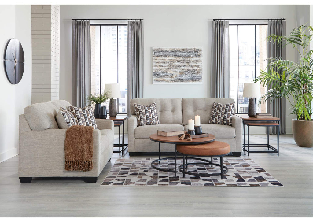 Mahoney Sofa and Loveseat