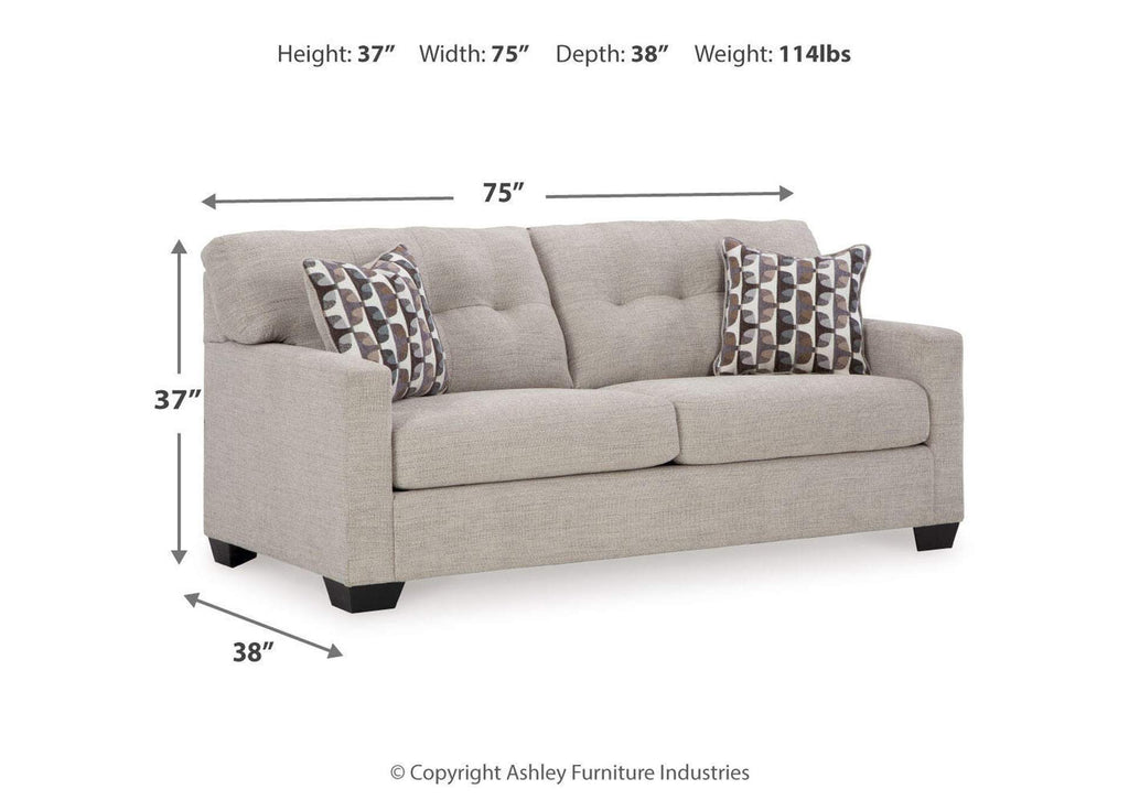 Mahoney Sofa dimensions