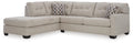 Ashley 31004S3 sectional configuration