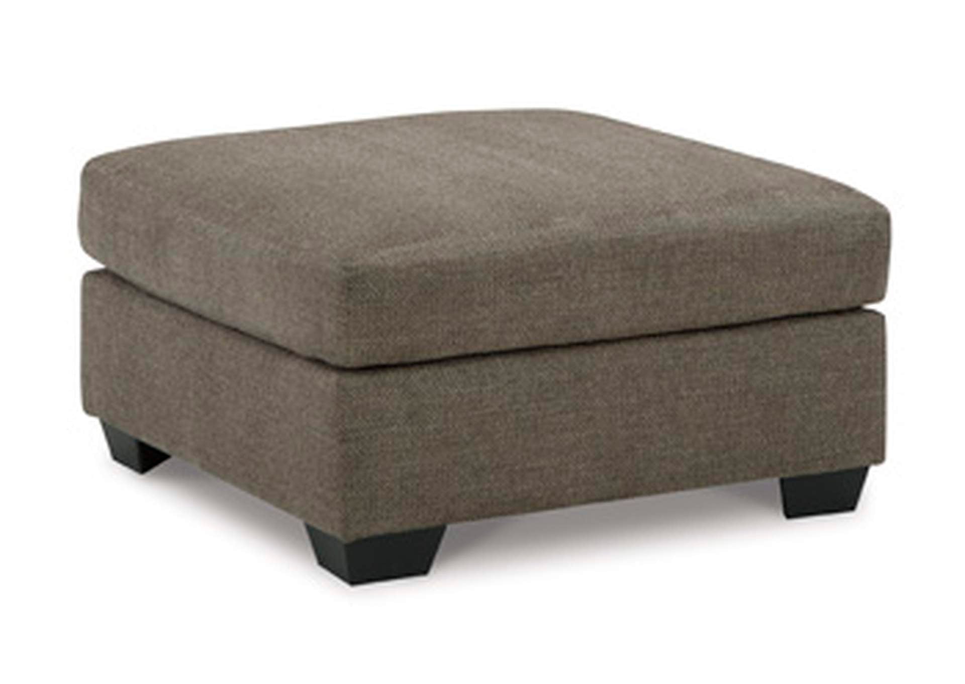 Mahoney Oversized Accent Ottoman angled view