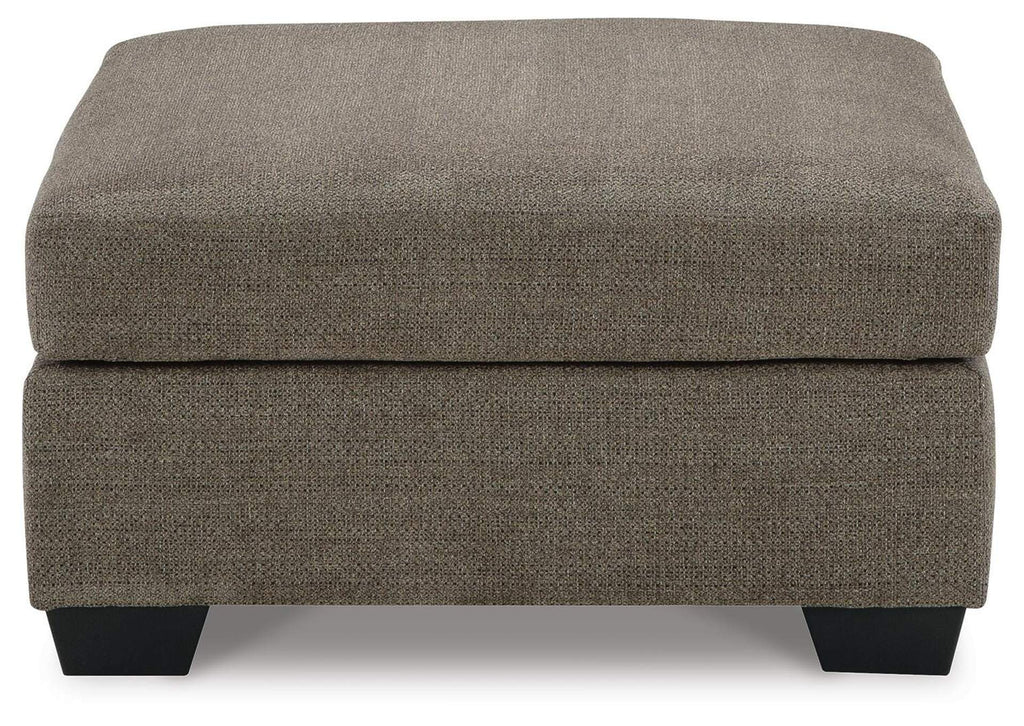 Mahoney Oversized Accent Ottoman side view