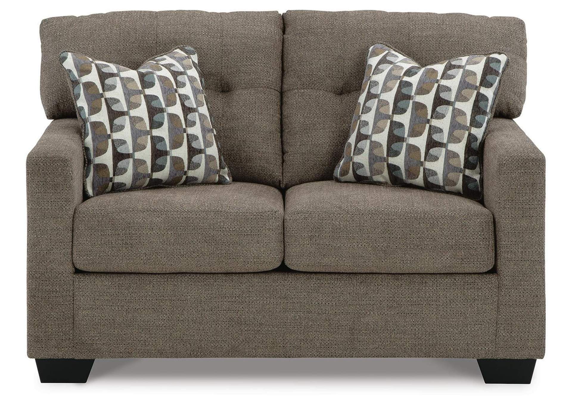 Mahoney Sofa and Loveseat front view
