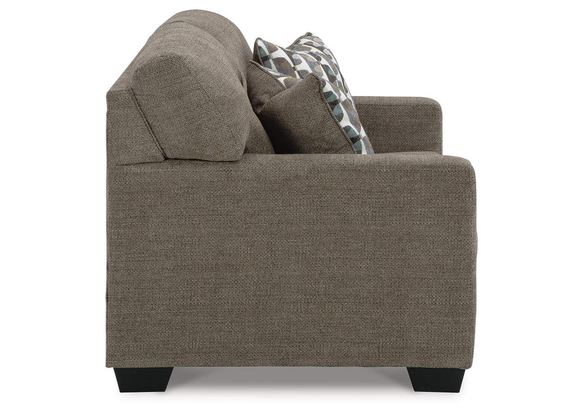 Mahoney Loveseat side view