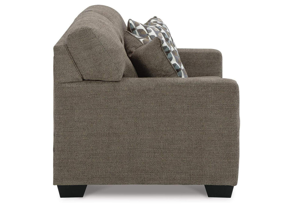 Mahoney Sofa and Loveseat side view