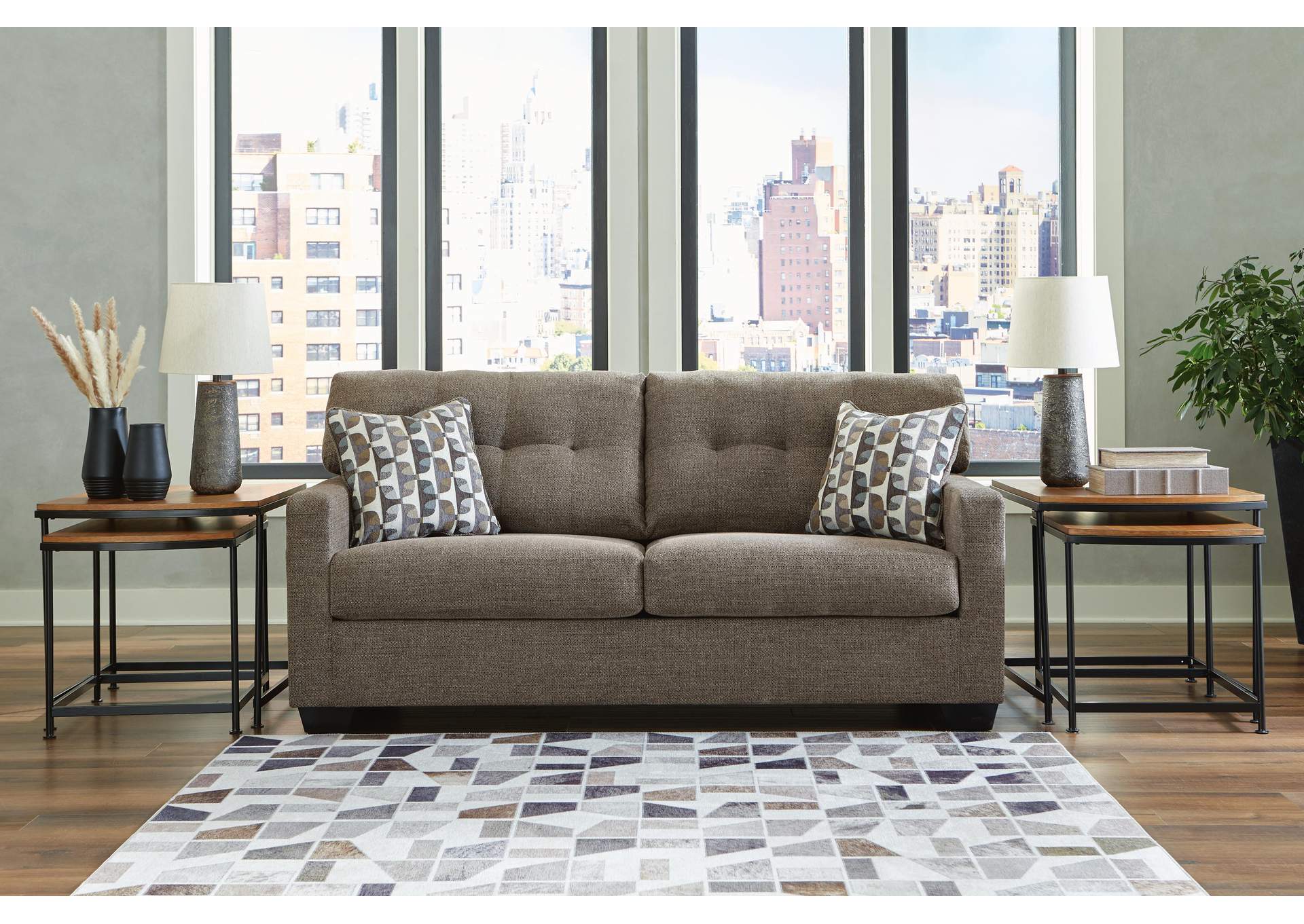 Mahoney Sofa and Loveseat