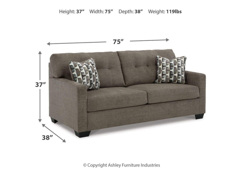 Mahoney Sofa dimensions