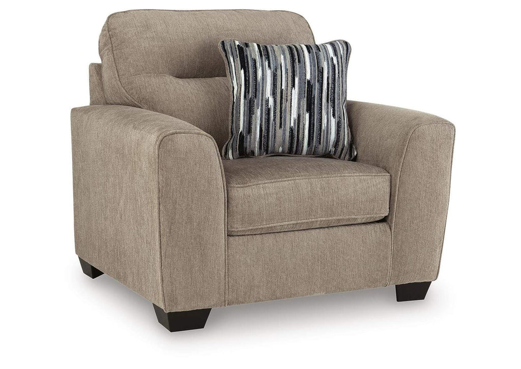 Olten Oversized Chair angled view
