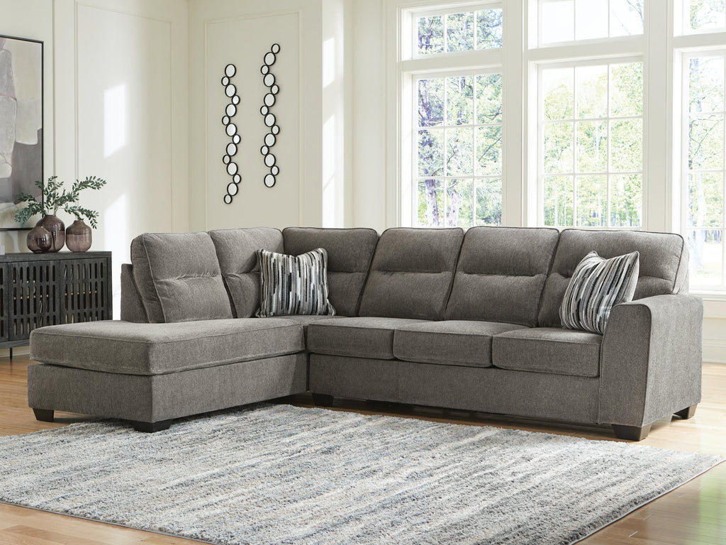 Olten sectional, 2-Piece Sectional with Chaise · Left-Facing Chaise · 117 × 88 × 40 in, view 2