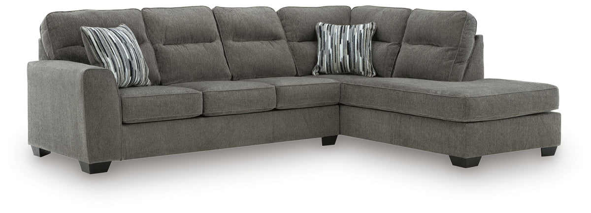 Olten sectional, 2-Piece Sectional with Chaise · Right-Facing Chaise · 117 × 88 × 40 in, view 1